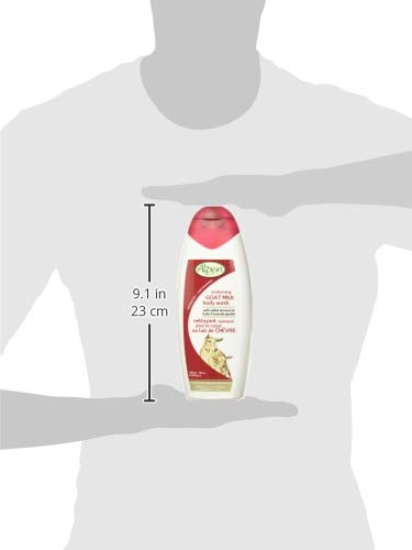 ALP GOAT MILK BODY WASH - Natural Moisturizing & Nourishing Soap for Dry & Sensitive Skin - Perfect for Daily Shower & Bath Routine