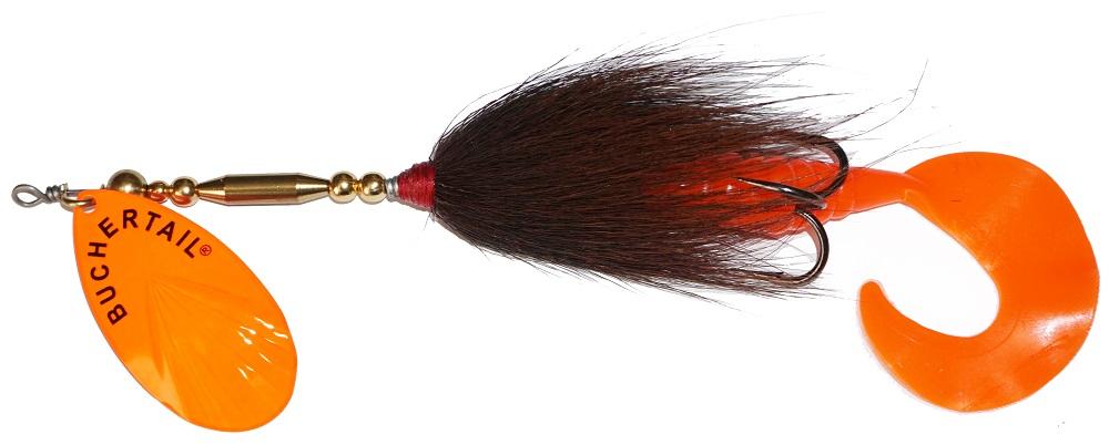 Buchertail Buck'n Grub 755 Bucktail Fishing Lure - Premium Bass & Trout Bait for Freshwater & Saltwater Fishing | Ideal for Casting, Trolling & Jigging