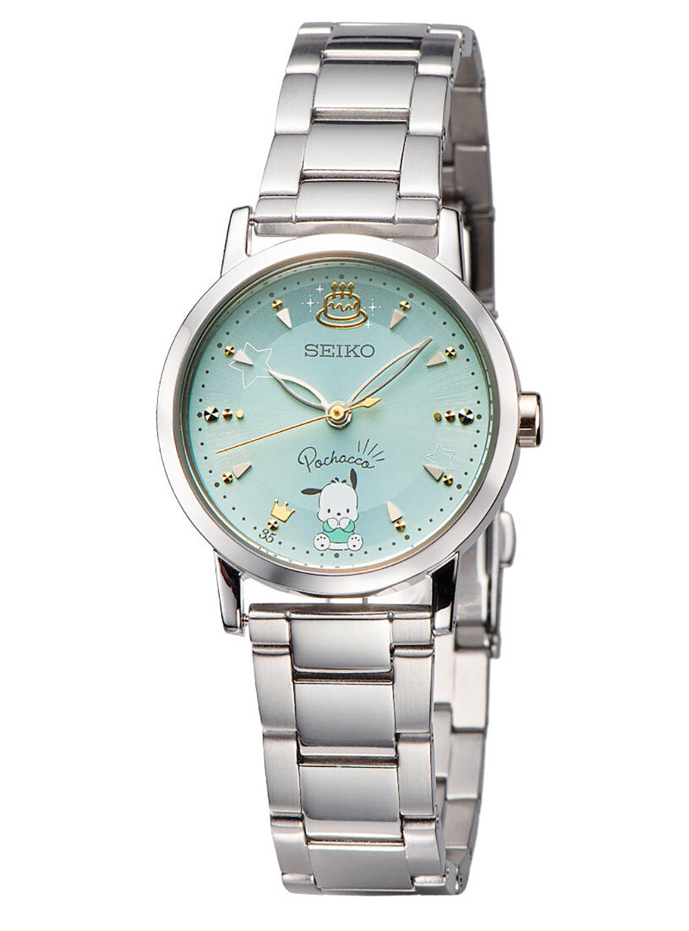 SEIKO x POCHACCO 35th Anniversary Limited Edition Watch - Japanese Made Collectible Timepiece | Perfect for Special Occasions & Watch Enthusiasts