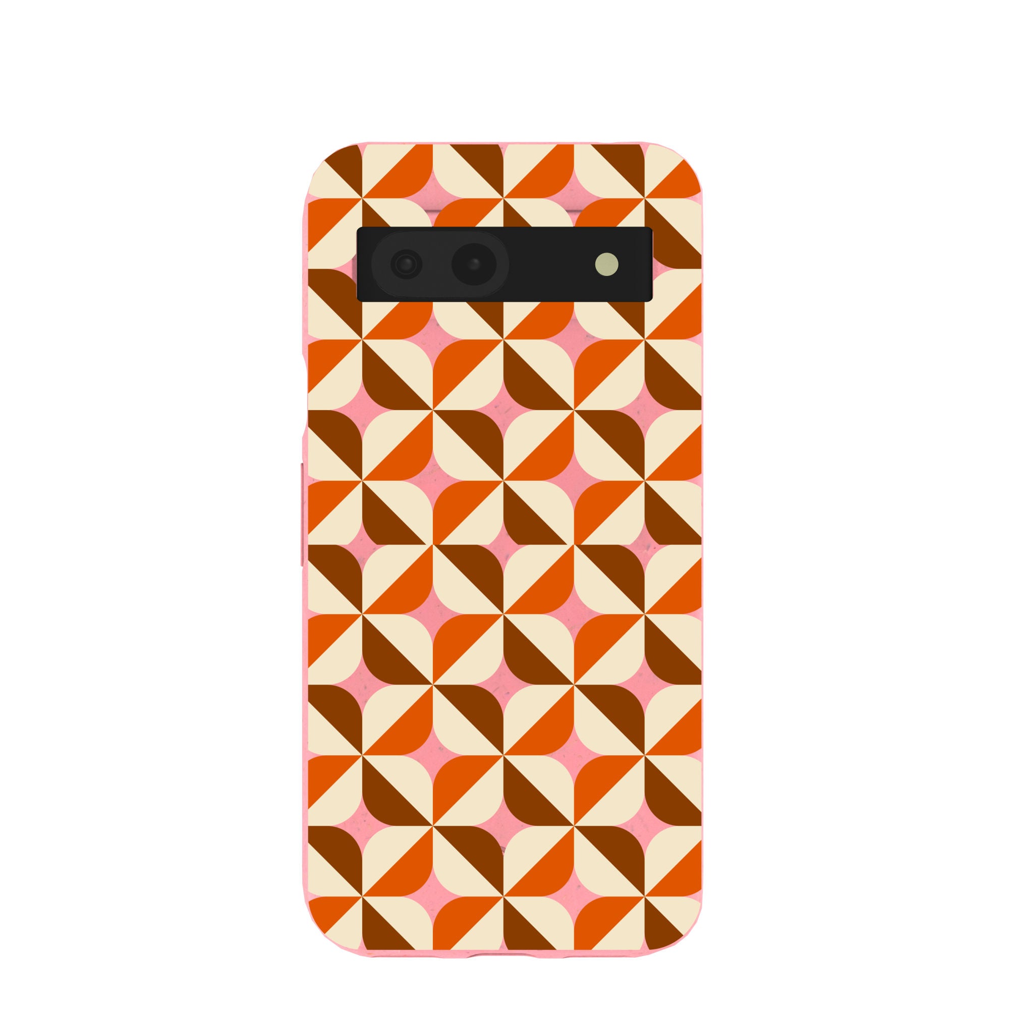 Groovy Bubblegum Pink Phone Case for Google Pixel 8a - Trendy Protective Cover with Unique Design for Everyday Use & Style Statement