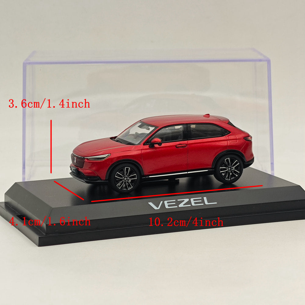 1/43 Scale Hobby Japan VEZEL Premium Diecast Model Car - Crystal Red Metallic (HJ431002RM) | Collectible Miniature Vehicle for Display, Gifts & Car Enthusiasts