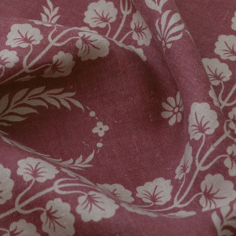 Couronne Linen Duvet Cover Set - Soft Damson Pink Luxury Bedding - Perfect for Master Bedroom, Guest Room & Cozy Home Decor