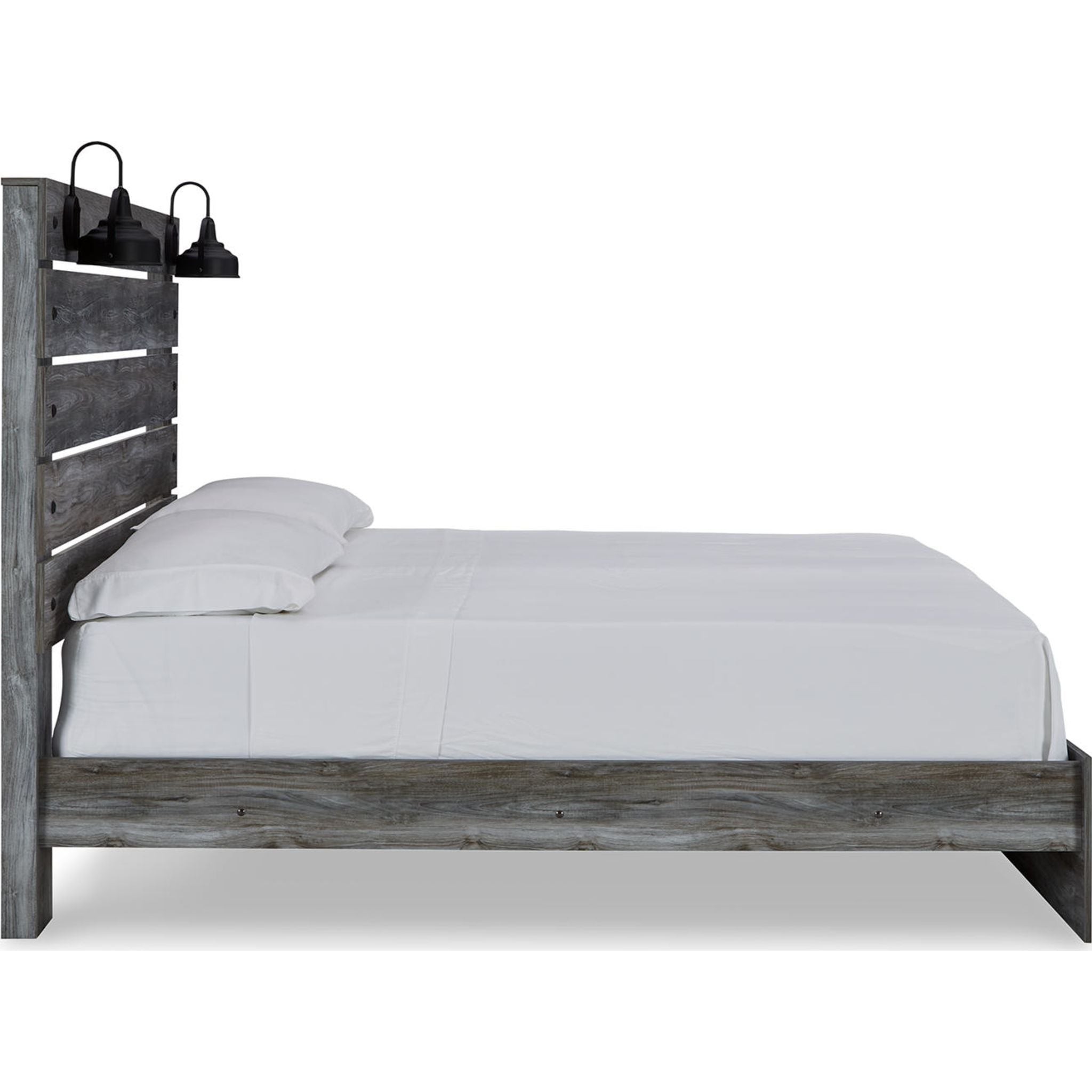 Baystorm 5-Piece Queen Panel Bedroom Set - Modern Wood Bed Frame with Nightstands & Dresser - Perfect for Master Bedroom or Guest Room Decor
