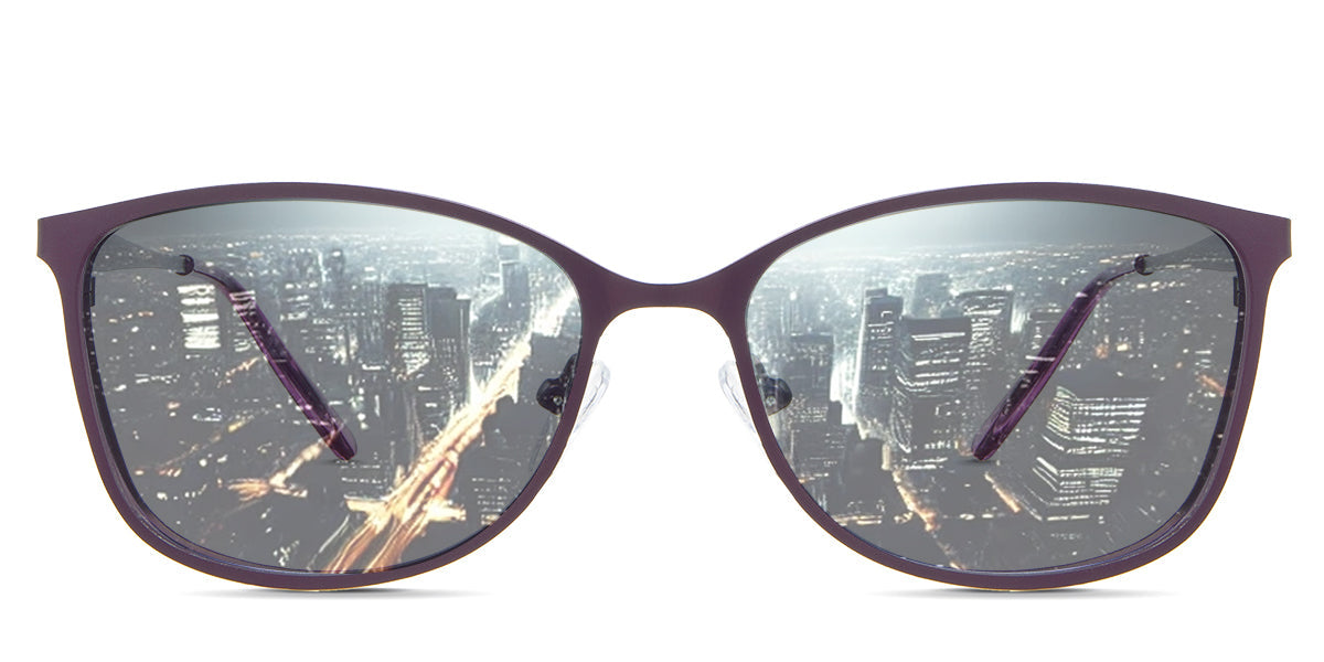 Yvonne Women's Prescription Tinted Glasses - Stylish & UV Protection for Reading, Driving & Outdoor Activities