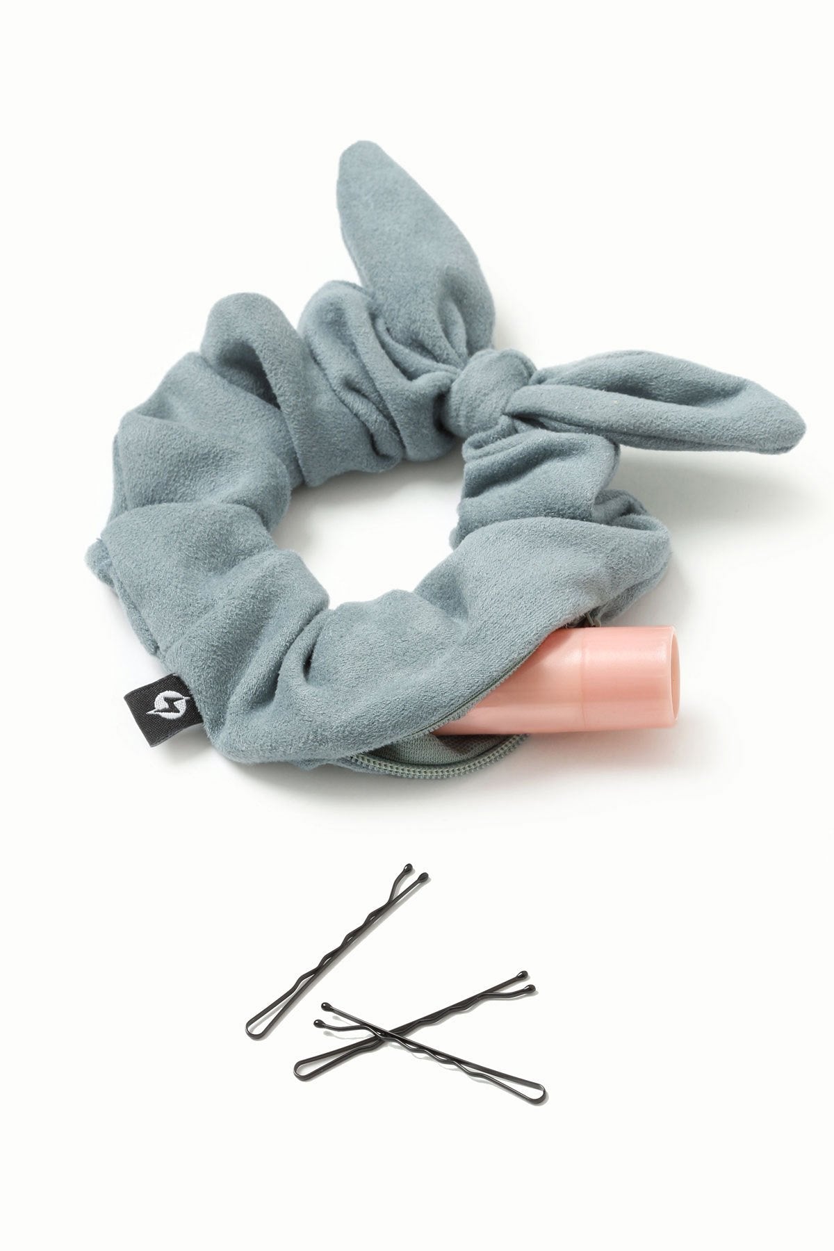 Elegant Bow Hair Scrunchie - Soft & Stretchy Hair Tie for Women & Girls - Perfect for Ponytails, Buns & Everyday Hairstyles