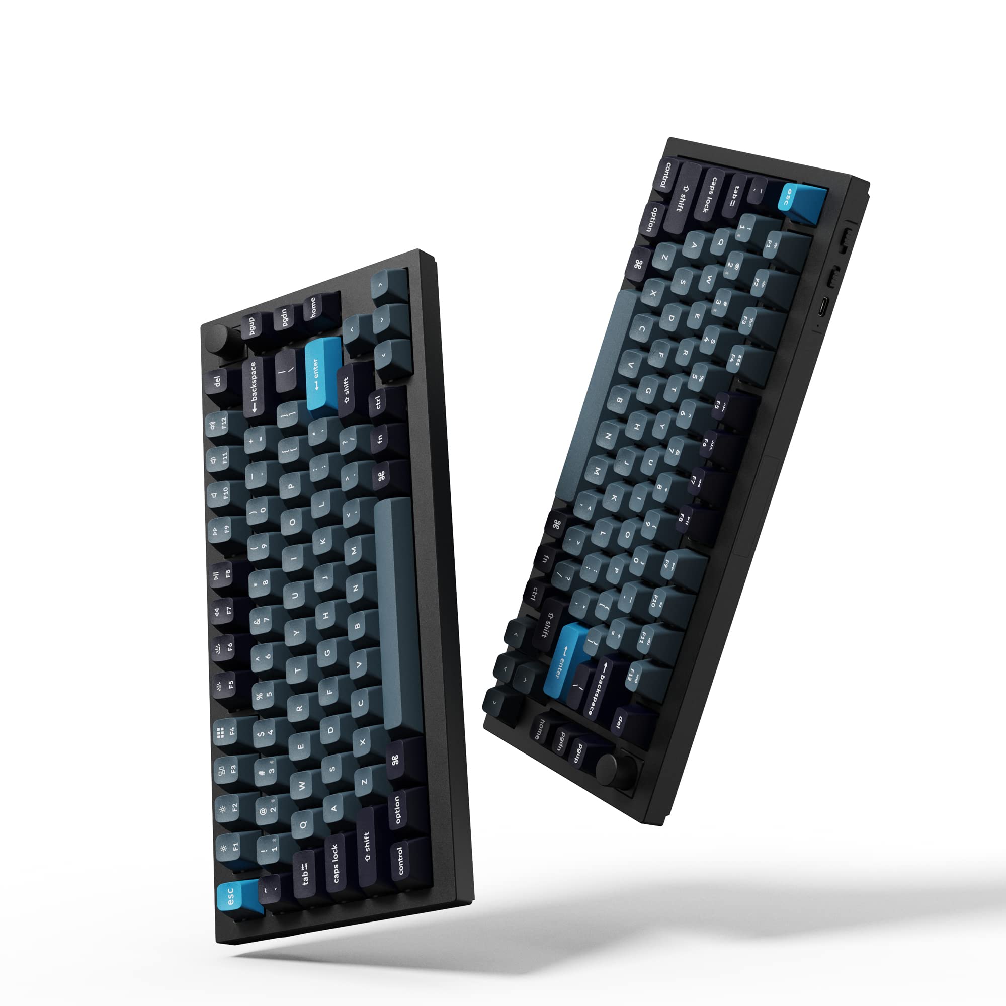 Keychron Q1 Pro Wireless Custom Mechanical Keyboard - 75% Layout, Aluminum Body, QMK/VIA Programmable, Hot-Swappable K Pro Red Switches, RGB Backlit, Bluetooth/Wired for Mac/Windows/Linux - Perfect for Gaming, Coding & Office Work
