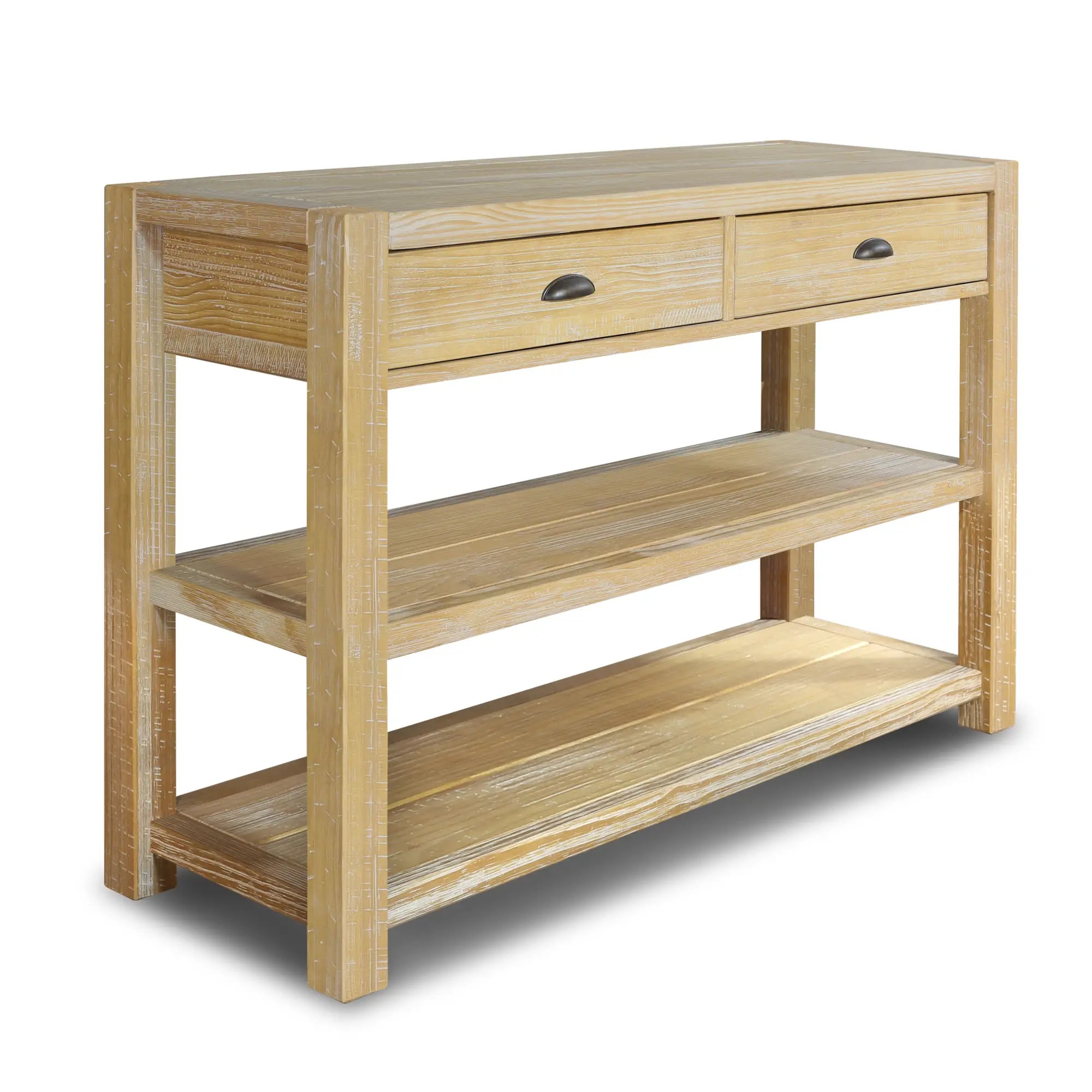 Montauk Console Table - Modern Entryway Sofa Table with Storage Shelf | Perfect for Hallway, Living Room & Bedroom Decor