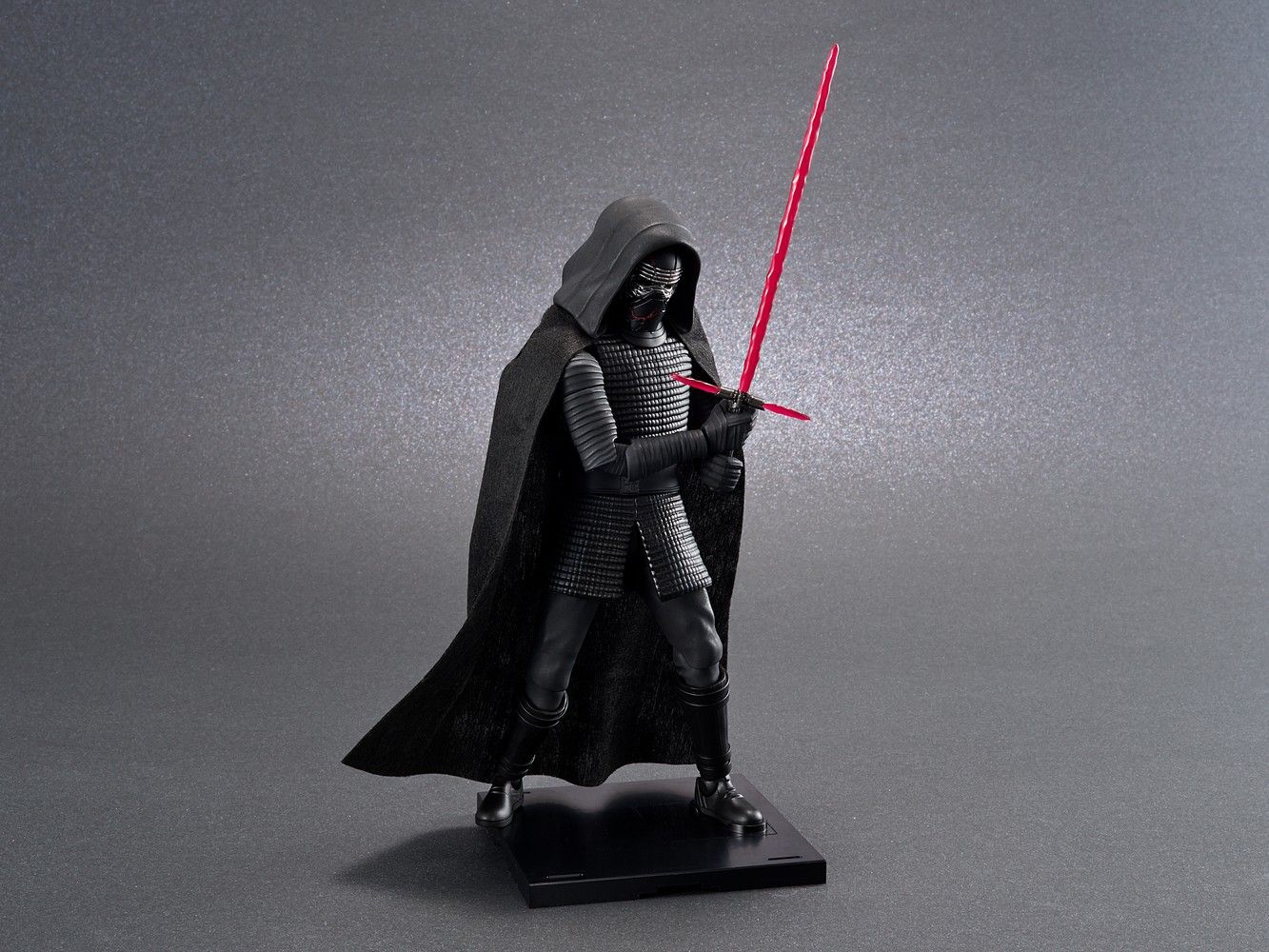 Bandai Star Wars: The Rise of Skywalker 1/12 Scale Kylo Ren Model Kit - Build & Display Your Own Premium Collectible Figure for Star Wars Fans & Model Enthusiasts