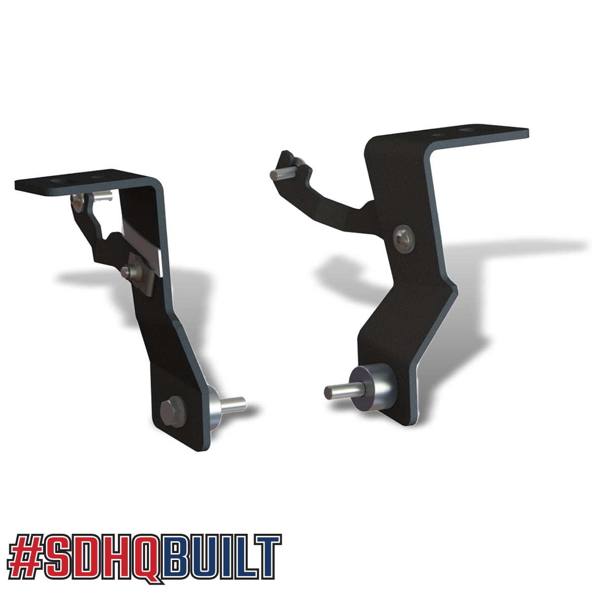 19-25 GMC 1500 SDHQ Built A-Pillar Light Mounts | Off-Road LED Light Brackets for GMC Sierra & Silverado | Perfect for Night Driving, Hunting & Off-Road Adventures