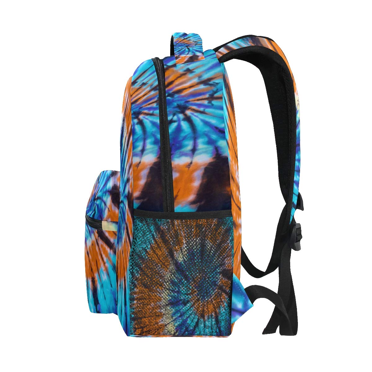 ALAZA Swirl Tie Dye Backpack for School, Travel & Daily Use - Lightweight Water-Resistant Daypack for Students, Boys & Girls - Perfect for College, Hiking & Commuting