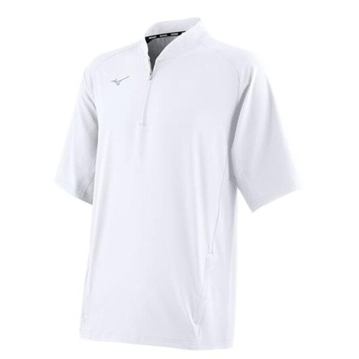 Mizuno Men's Gametime Short Sleeve Baseball Hitting Jacket - Lightweight Performance Training Top for Baseball & Softball Players | Perfect for Practice, Games & Outdoor Sports