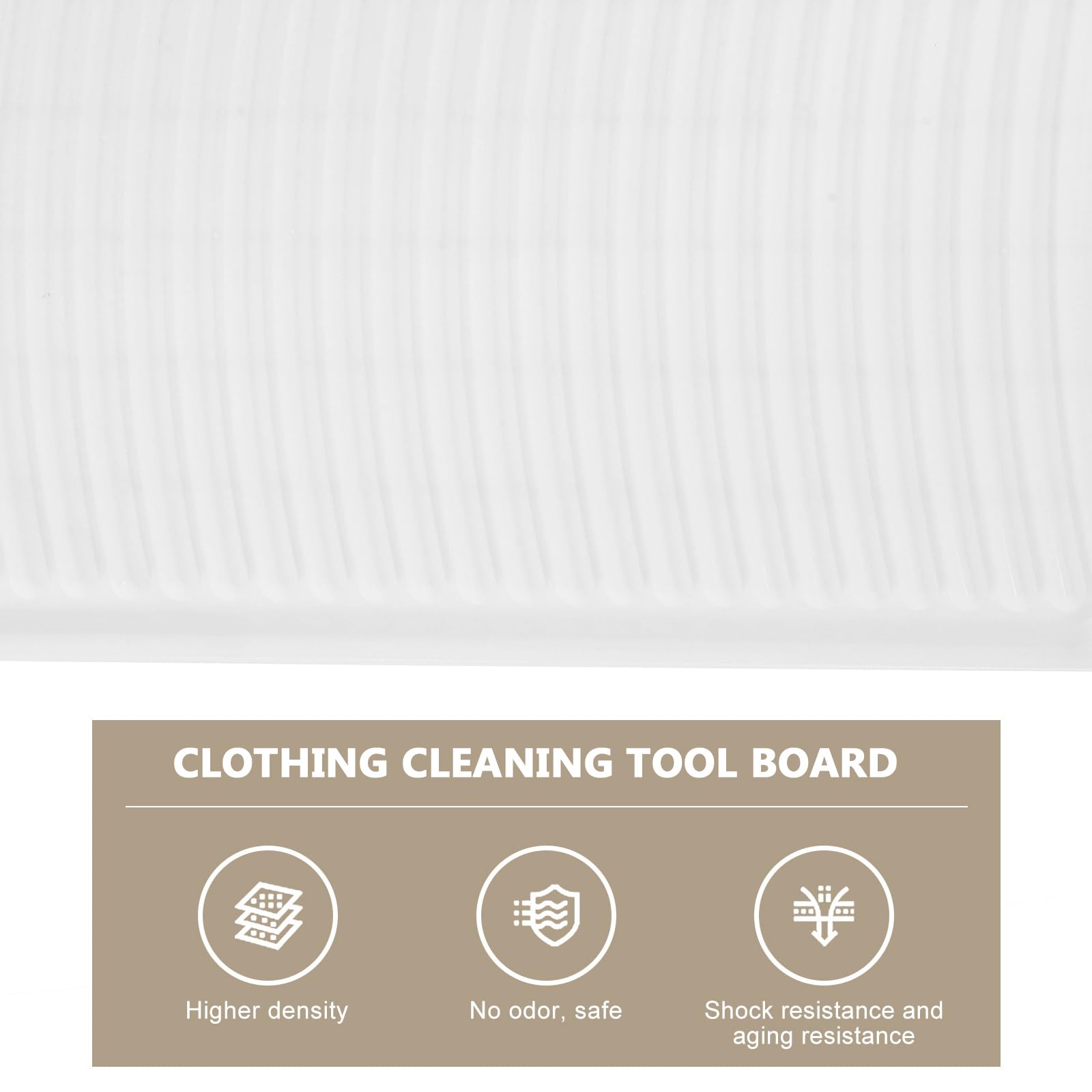 Amosfun Mini Plastic Washboard - 6x11 Inch Portable Hand Washing Board for Laundry, Delicates & Travel - Compact Household Cleaning Tool for Socks, Underwear & Small Clothes