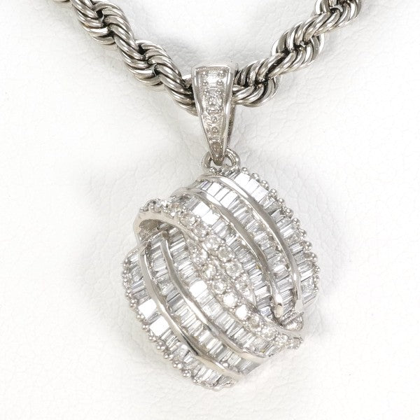 18K White Gold Diamond Necklace for Women - Elegant & Luxurious Jewelry Gift for Anniversary, Wedding, or Special Occasions