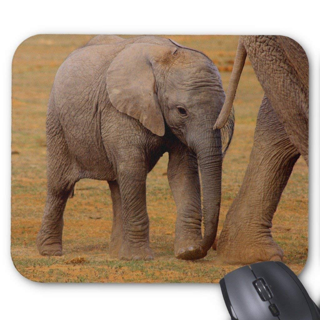 Premium Gaming Mouse Pad with Elephant Calf Design - Large Non-Slip Rubber Base for PC, Laptop & Office Use - Perfect for Gamers, Graphic Designers & Professionals