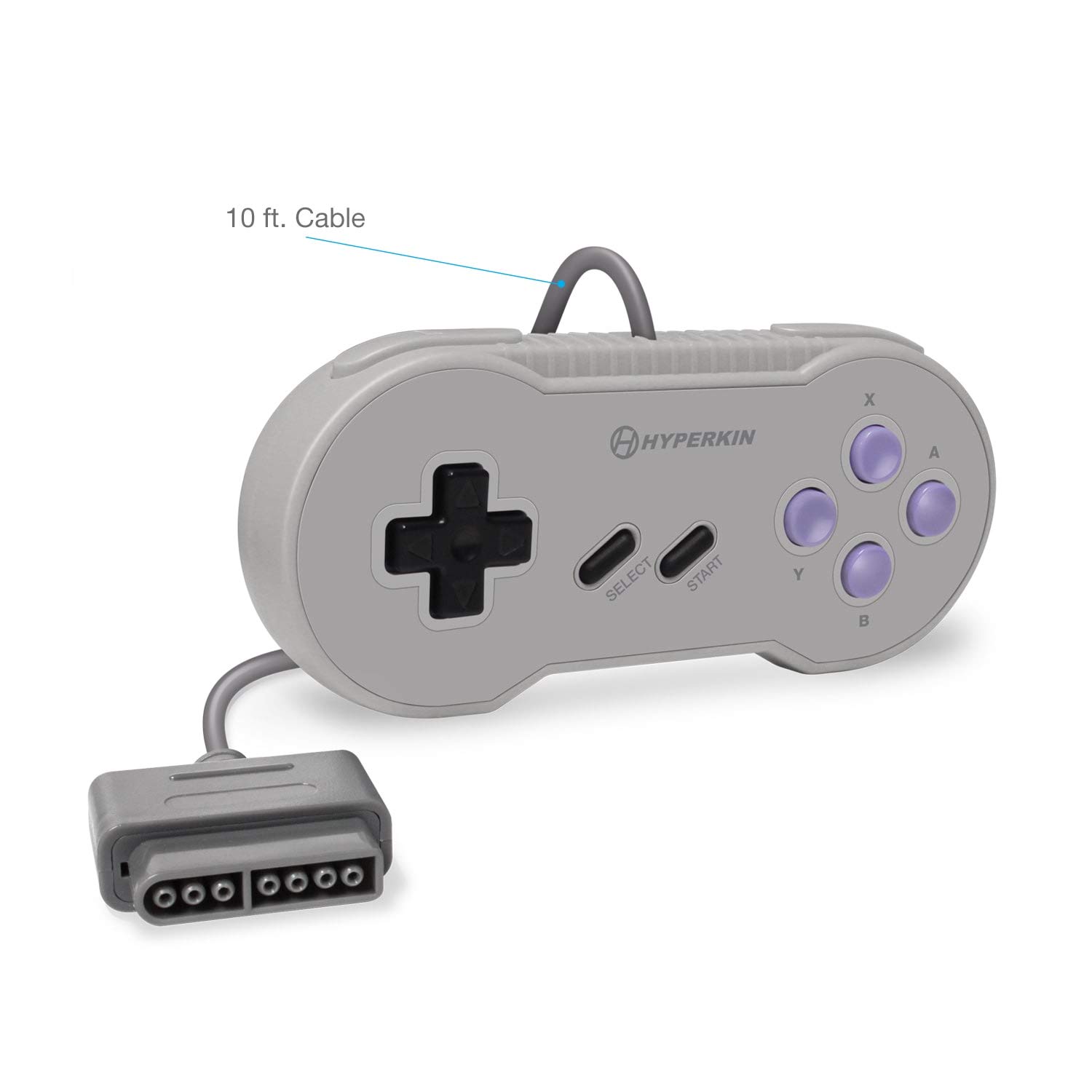 Hyperkin Scout Premium Wireless Controller for Nintendo SNES Classic Edition - Retro Gaming Accessory for Super Nintendo Entertainment System (SNES) - Perfect for Classic Game Enthusiasts & Nostalgic Gaming Sessions