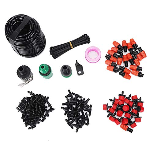 15M Drip Irrigation System Kit - Efficient Watering Tool for Lawn, Garden, Greenhouse & Backyard | Perfect for Flowers, Potted Plants, Bonsai & Office Greenery | Save Water & Time with Automatic Plant Watering Solution