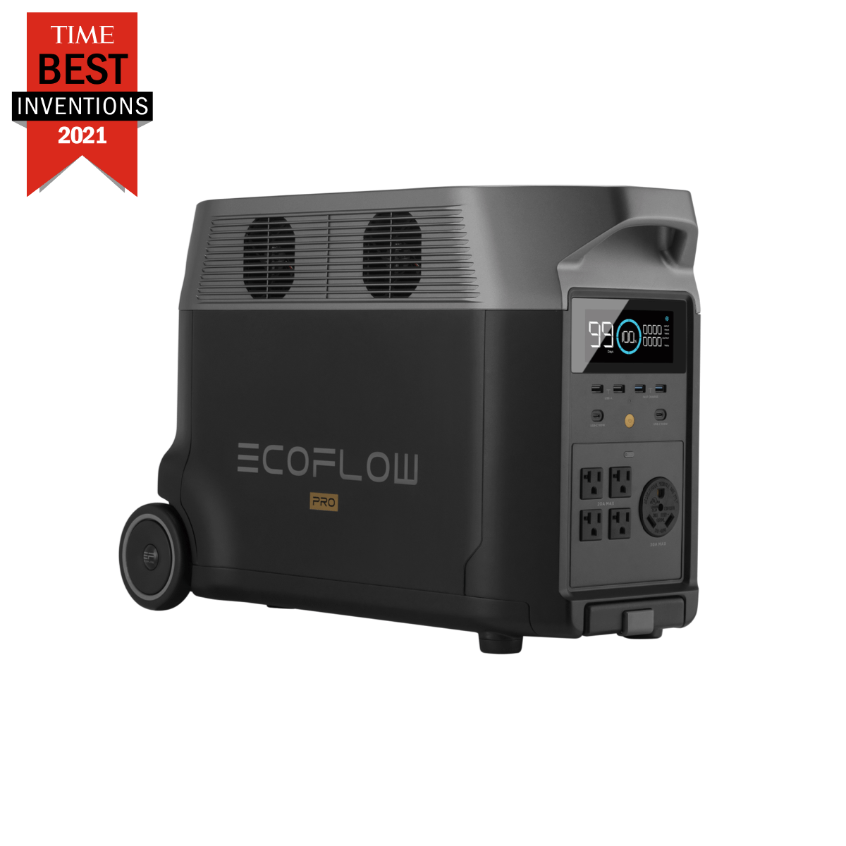 EcoFlow DELTA Pro Portable Power Station 3600Wh | Solar Generator for Home Backup, Camping & RV | Costco Exclusive Sale