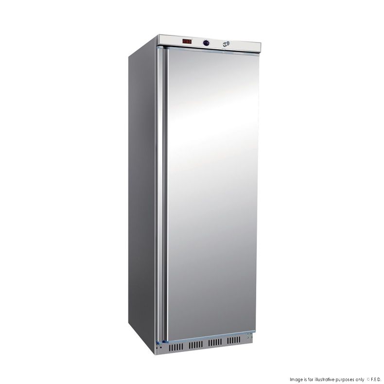 Thermaster HR400S/S Single Door Refrigerator - Energy Efficient Compact Fridge for Home, Office, or Dorm Use - NSW1895 Model