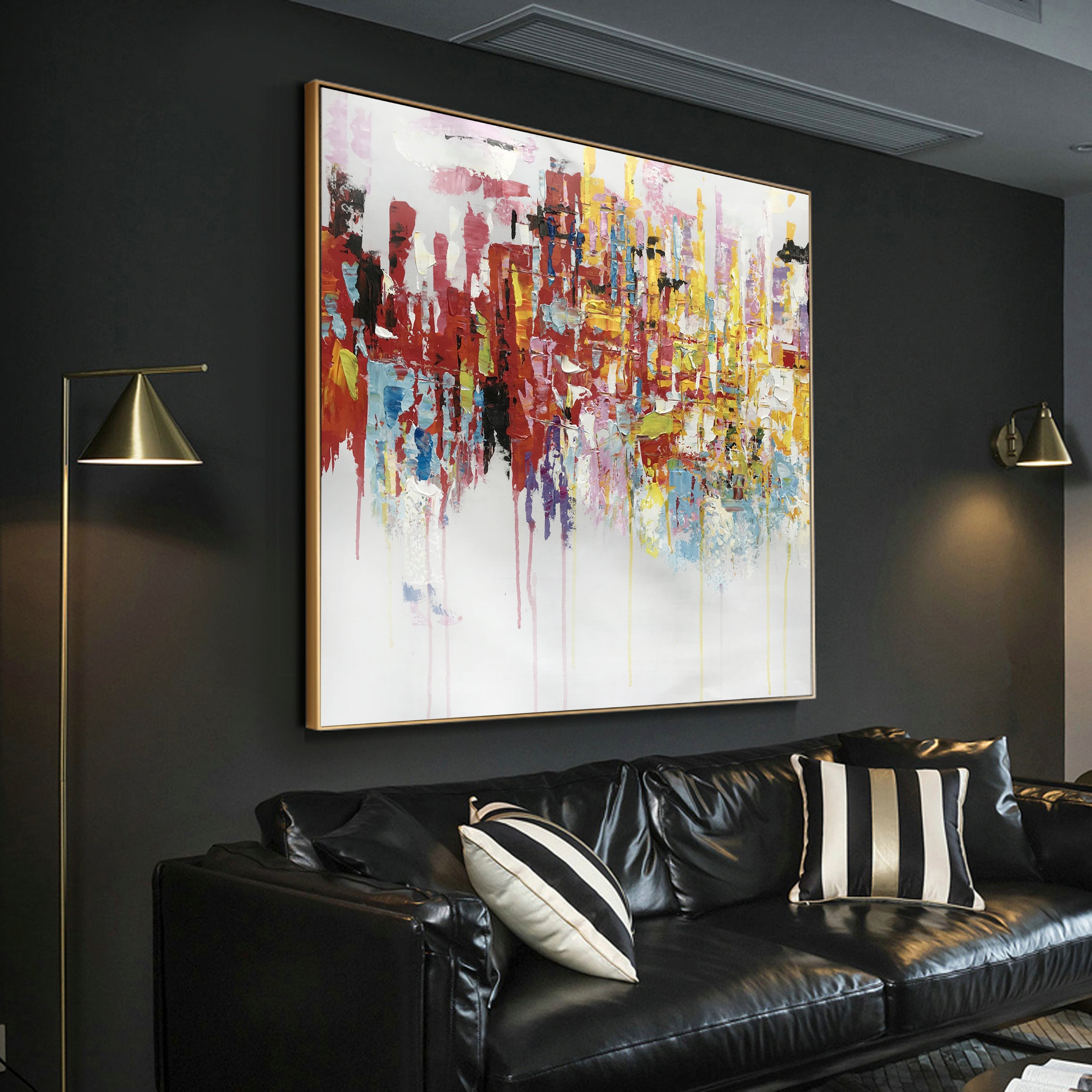 City of Hues - Vibrant Urban Art Prints & Wall Decor for Home & Office | Perfect for Living Rooms, Bedrooms & Creative Spaces