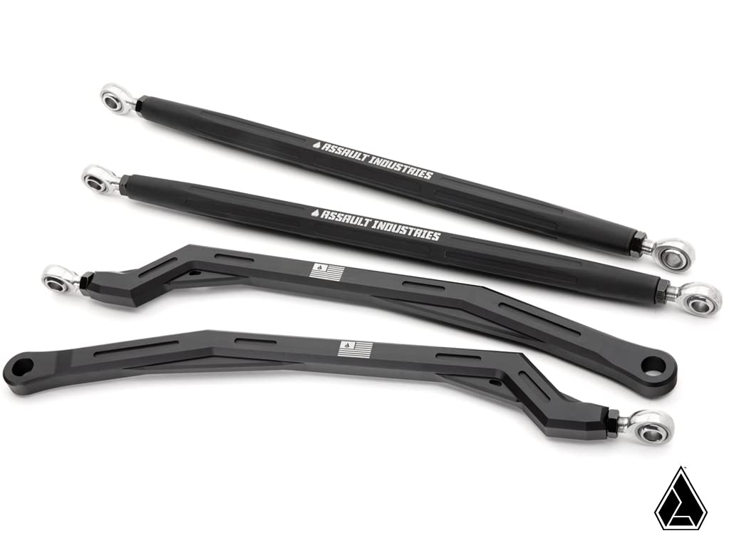 Assault Industries High Clearance Radius Rod Kit for 2017 Turbo Models - Heavy Duty Off-Road Suspension Upgrade for Rock Crawling & Trail Riding