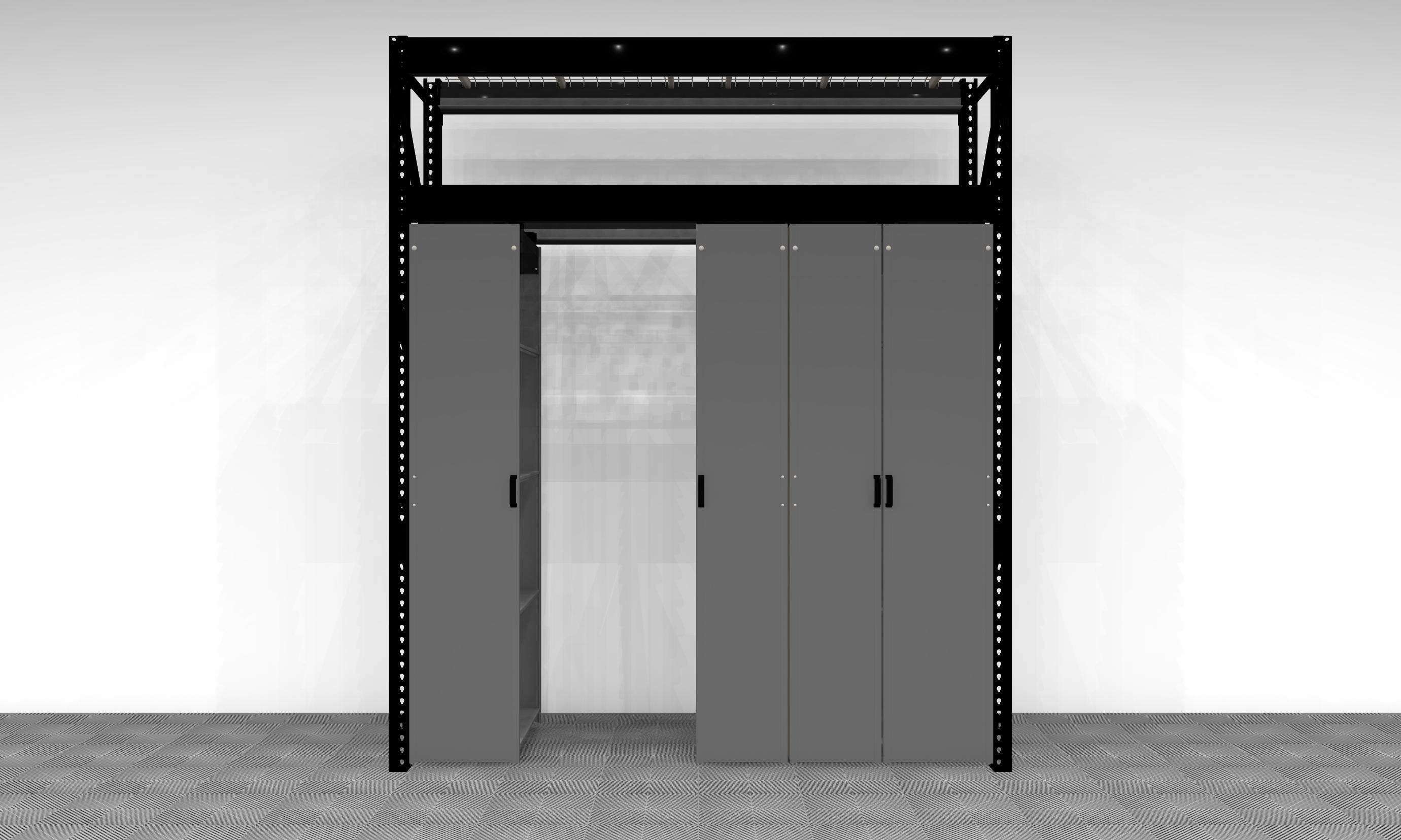 Levrack Heavy Duty Storage Shelving Units - Durable Metal Shelves for Garage, Warehouse & Home Organization