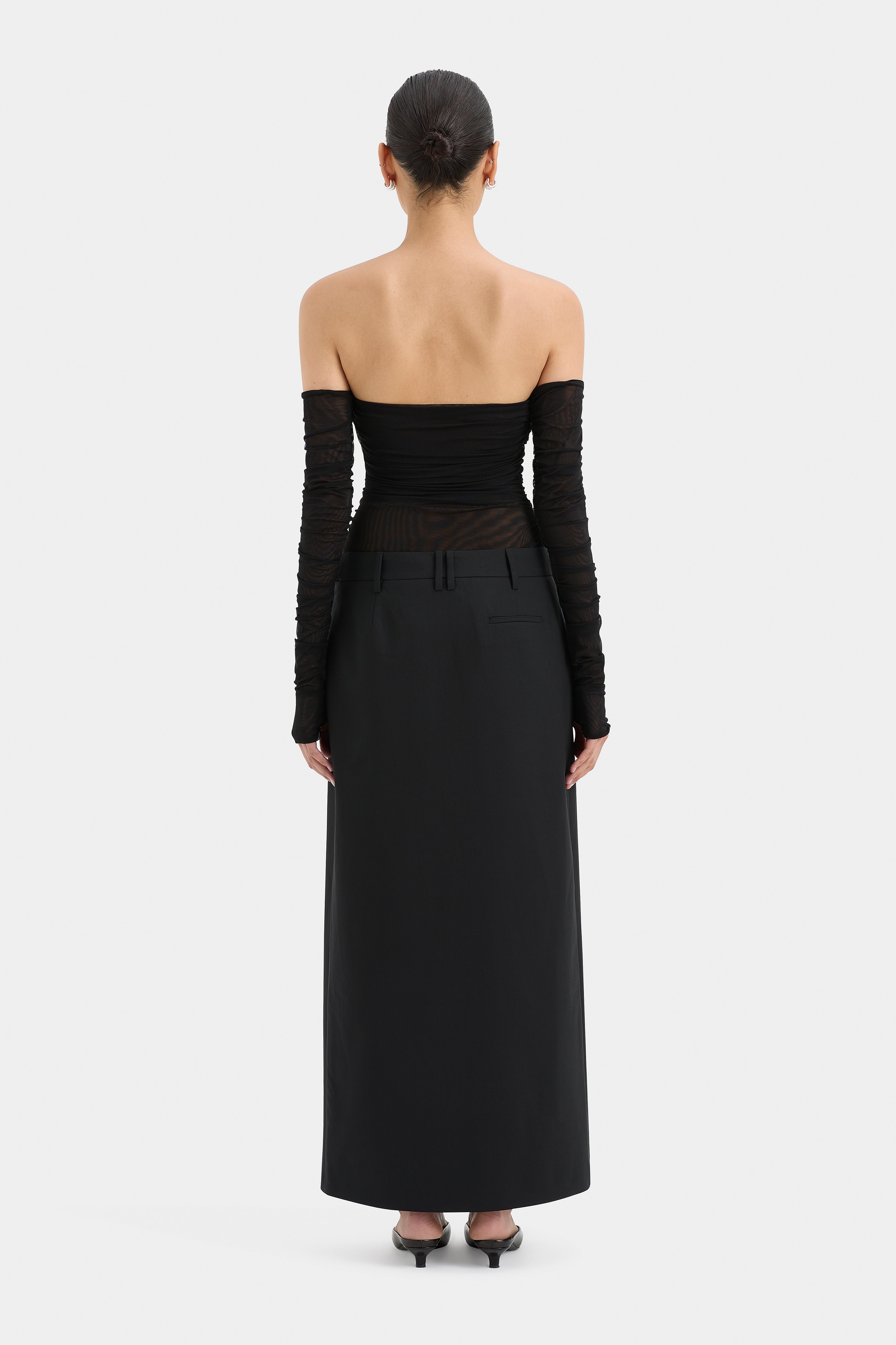 Leonardo Belted Skirt for Women - High Waist Wrap Midi Skirt with Adjustable Belt - Perfect for Office, Date Night & Casual Outfits