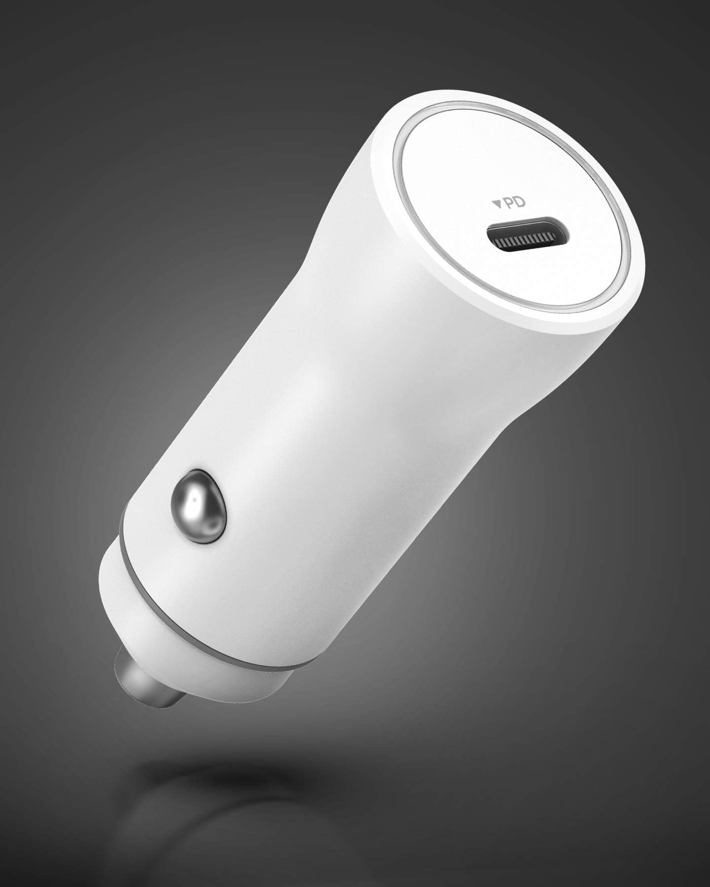 MFi Certified Ultra-Fast 30W iPhone Car Charger with Lightning to USB-C Cable - Rapid Charging Adapter for iPhone 14/13/12/11 Pro/Max/Plus/SE & iPad - Perfect for Road Trips & Daily Commutes