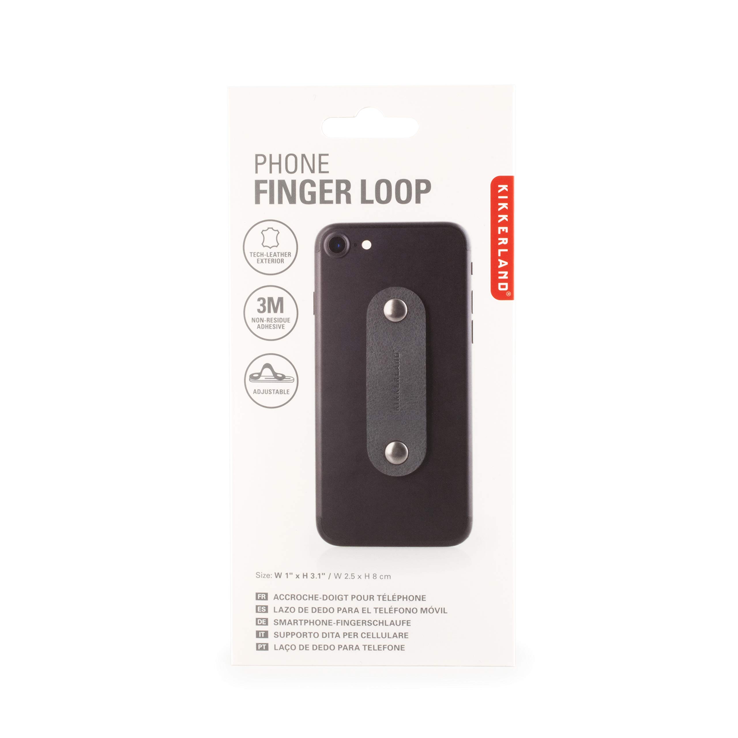 Phone Finger Loop Strap - Secure Grip Holder for Smartphones - Perfect for Running, Hiking & Everyday Use