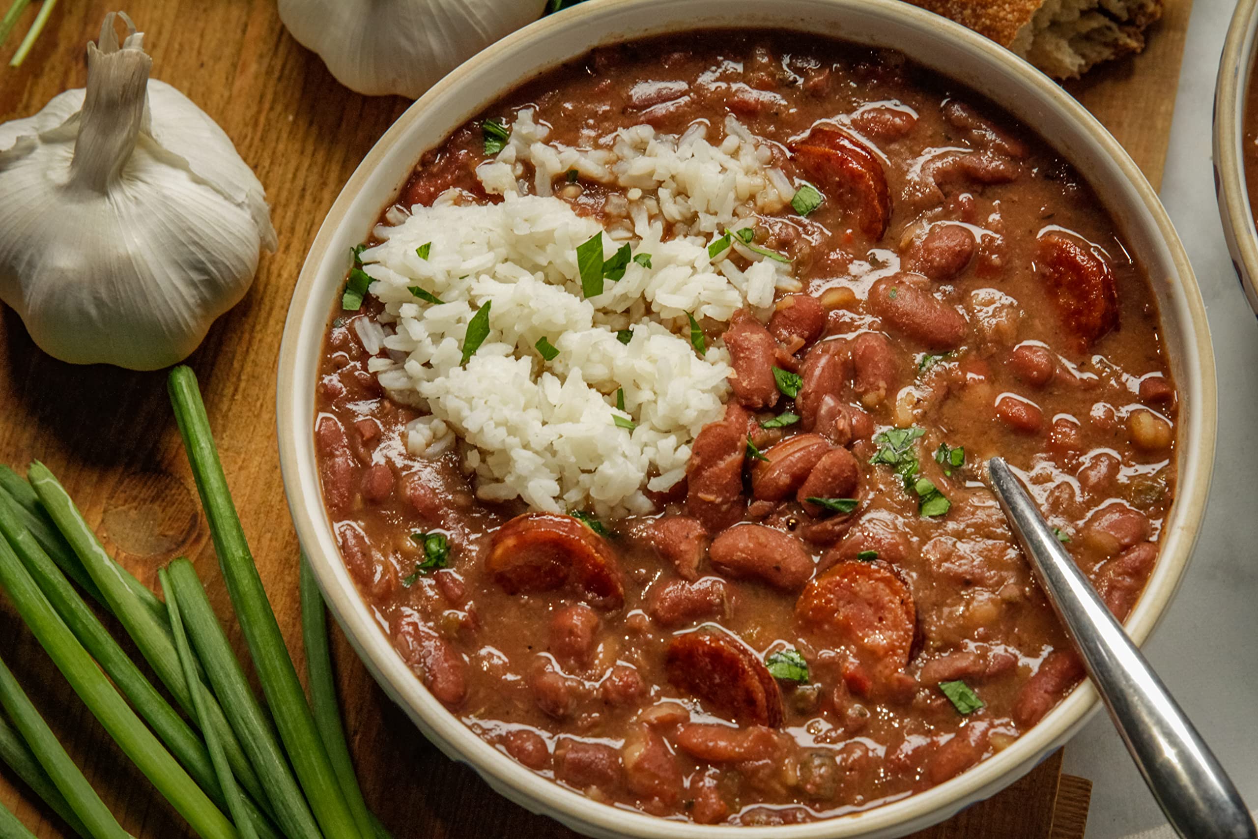 Camellia Brand Premium Dried Red Kidney Beans & Authentic Louisiana Red Bean Seasoning Kit (2-Pack) – Perfect for Gumbo, Chili & Southern Cooking