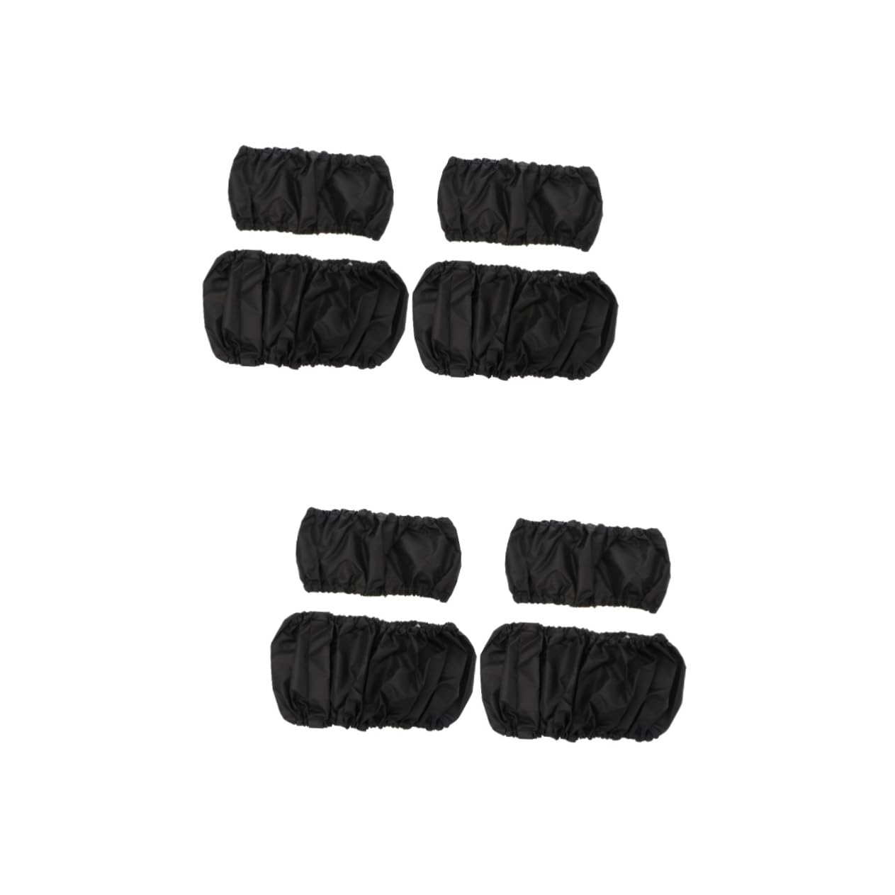CATIEBYE 8-Piece Stroller Wheel Covers - Durable Oxford Cloth Baby Stroller Accessories for Travel & Outdoor Use | Perfect for Shopping, Park Visits & Daily Walks