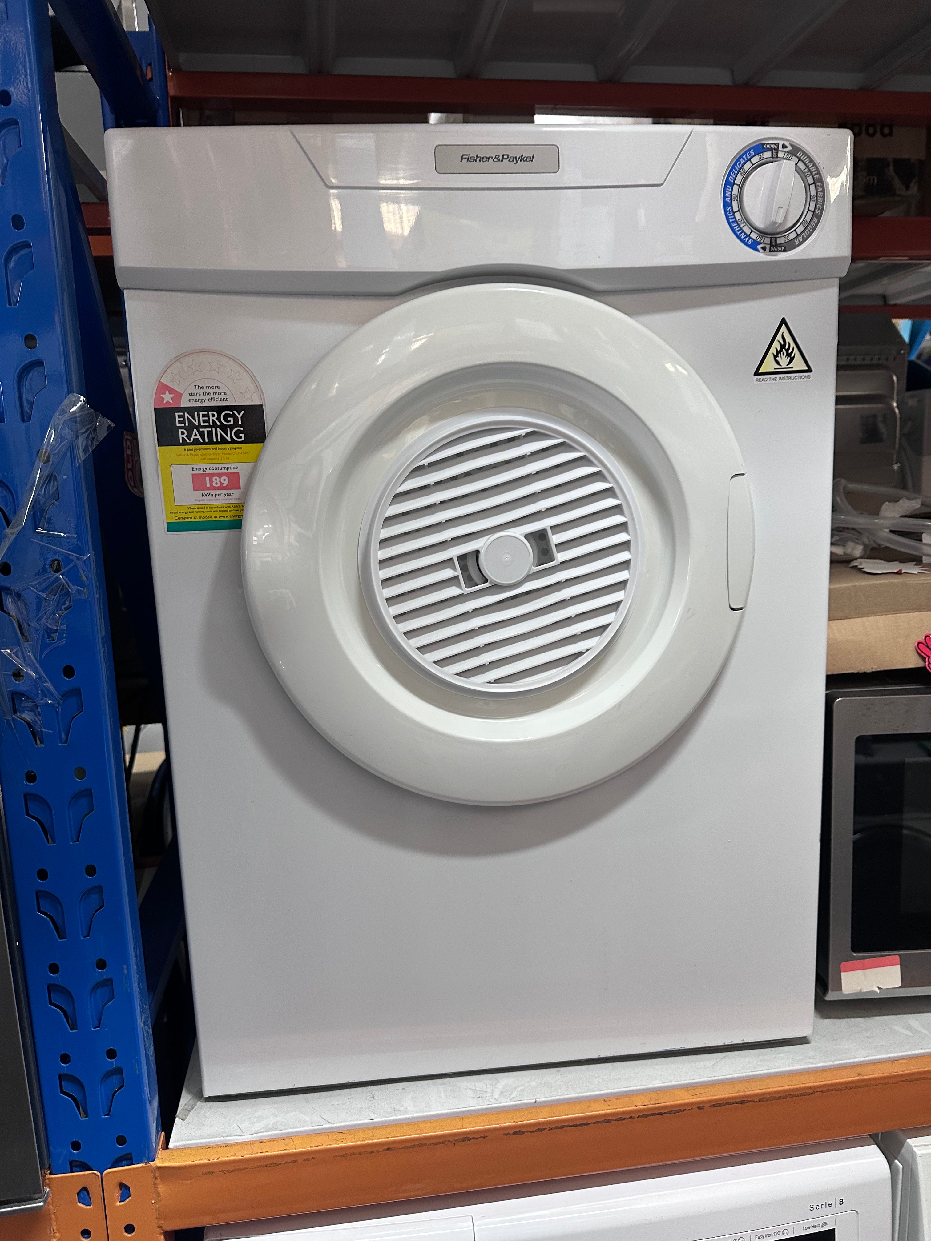Fisher & Paykel 3.5kg Compact Clothes Dryer | Refurbished & Energy Efficient | Perfect for Apartments, Small Homes & Laundry Rooms