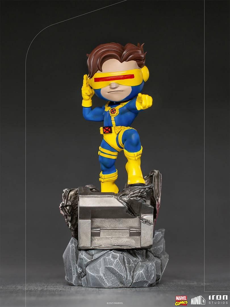 Iron Studios X-Men Cyclops MiniCo Collectible Figure - Perfect for Marvel Fans, Action Figure Displays & Comic Book Collections