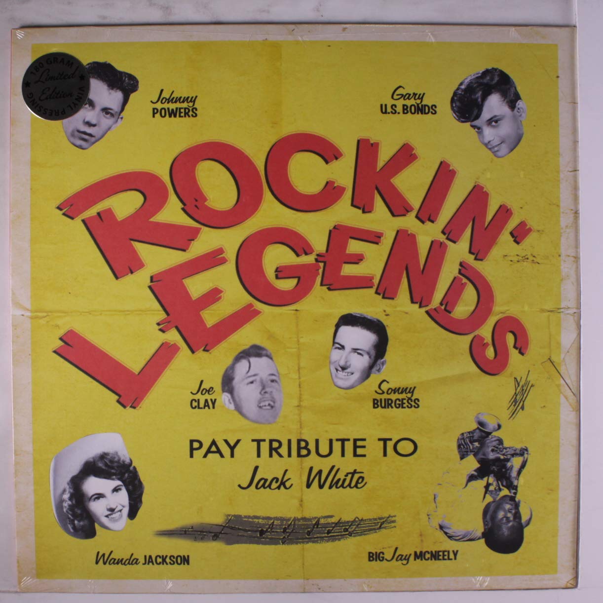 Rockin Legends Pay Tribute to Jack White - Various Artists | Tribute Album for Rock Music Fans | Perfect for Parties, Road Trips & Music Collections