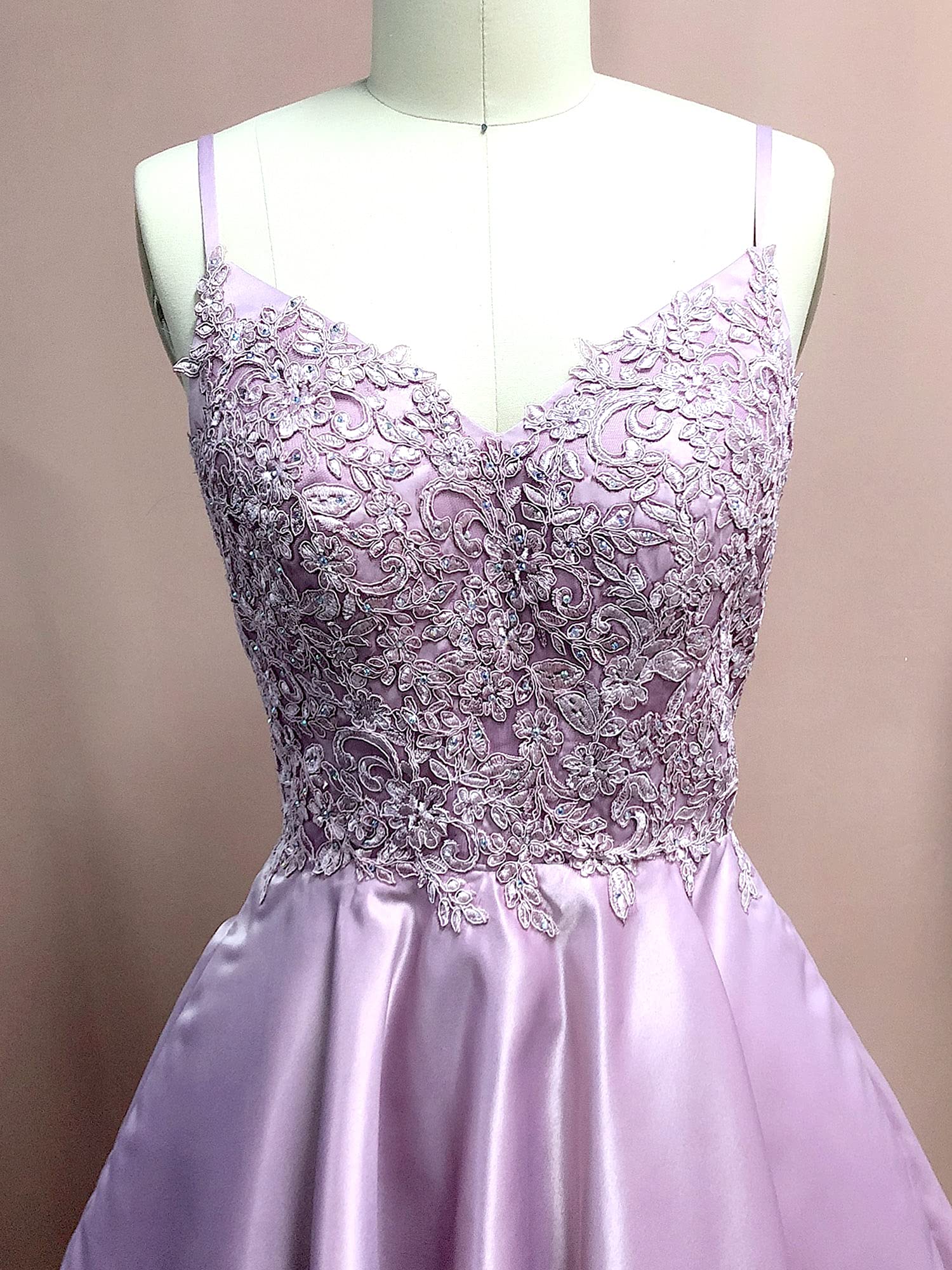 2025 Prom Dresses for Juniors - A-Line V-Neck Short Homecoming Dresses with Pockets | Graduation Party Gowns | Perfect for School Dances, Formal Events & Special Occasions