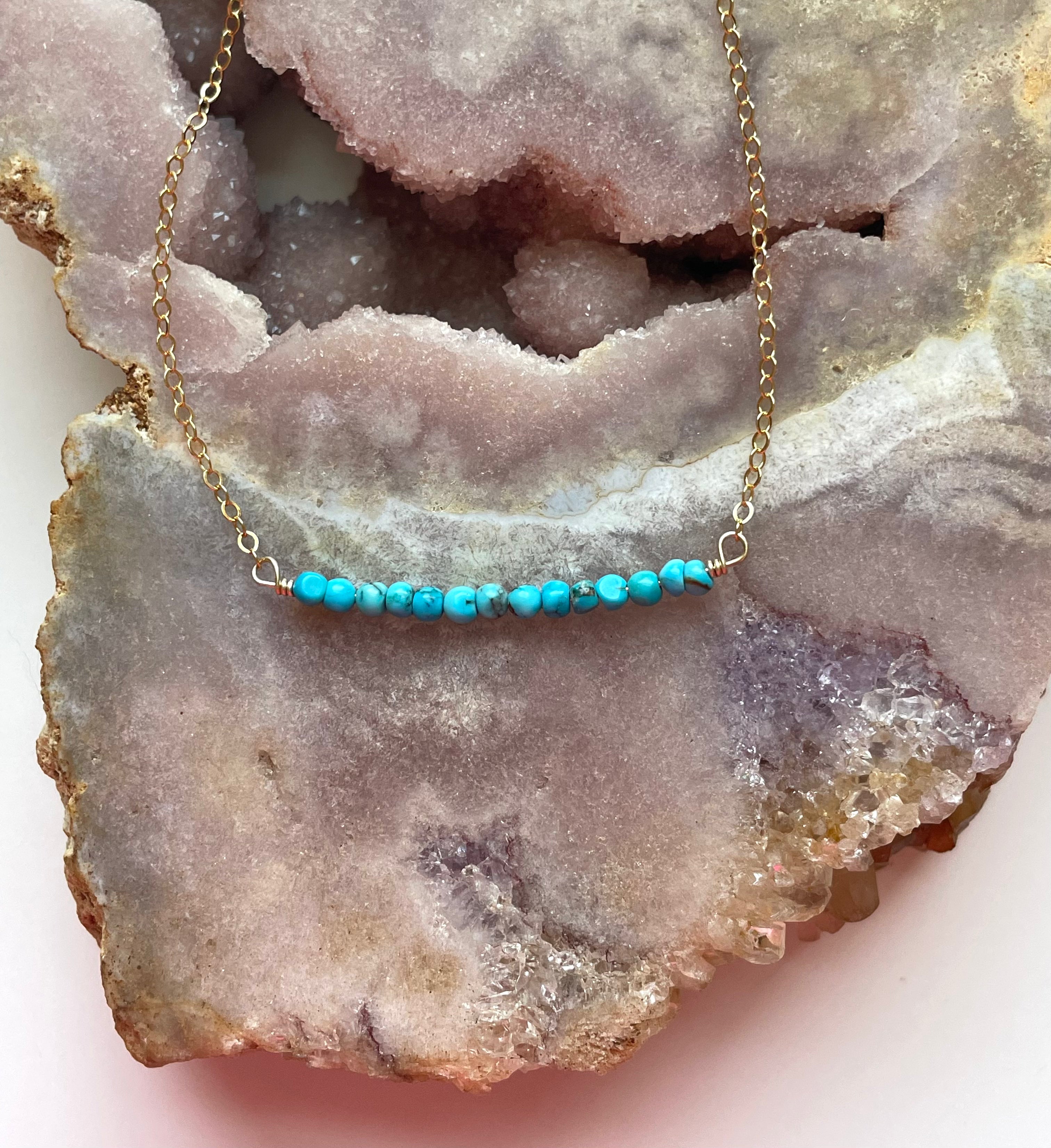 Authentic Turquoise Choker Necklace for Women - Handmade Sterling Silver Jewelry - Perfect for Boho, Western & Everyday Fashion