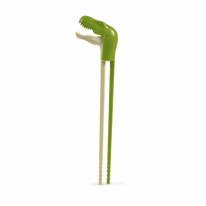 Fred Munchtime T-Rex Dinosaur Chopsticks - Fun & Unique Dinosaur-Themed Chopsticks for Kids and Adults - Perfect for Sushi, Asian Cuisine, and Themed Parties