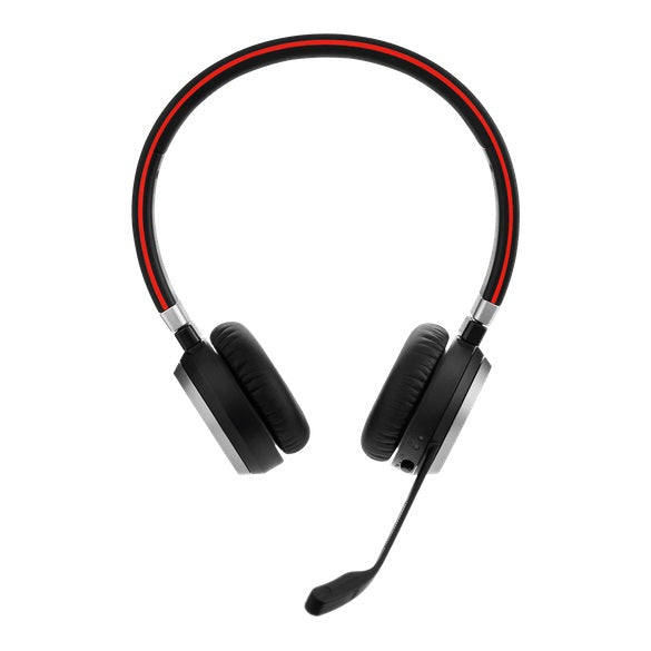 Evolve 65 Stereo Professional Wireless Headset with Dual Connectivity - Bluetooth & USB for UC | Perfect for Remote Work, Video Conferencing & Office Communication