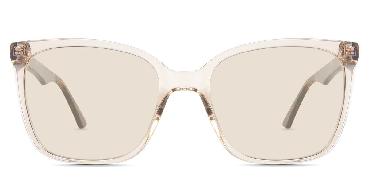Elona Women's Prescription Tinted Glasses - Stylish & UV Protection for Reading, Driving & Outdoor Activities