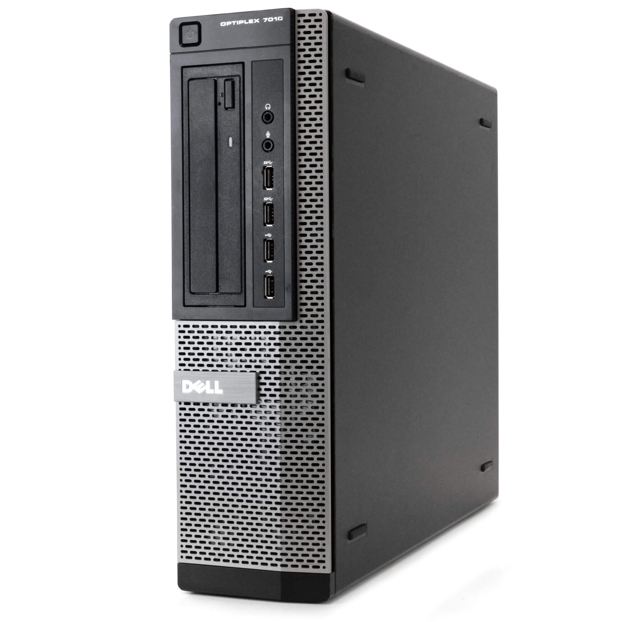 Refurbished Dell Optiplex 7010 SFF Desktop Computer - Intel Core i7 Quad-Core 3.4GHz, 16GB DDR3 RAM, 1TB SSD, Win 10 Pro | Includes 22