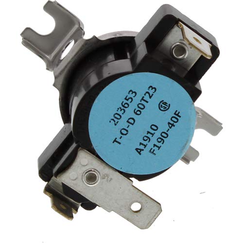 Upgraded Sterling High Limit Switch L190-40F Replacement - Compatible with HVAC Systems, Furnaces & Boilers - Durable Safety Control for Home & Commercial Heating Equipment