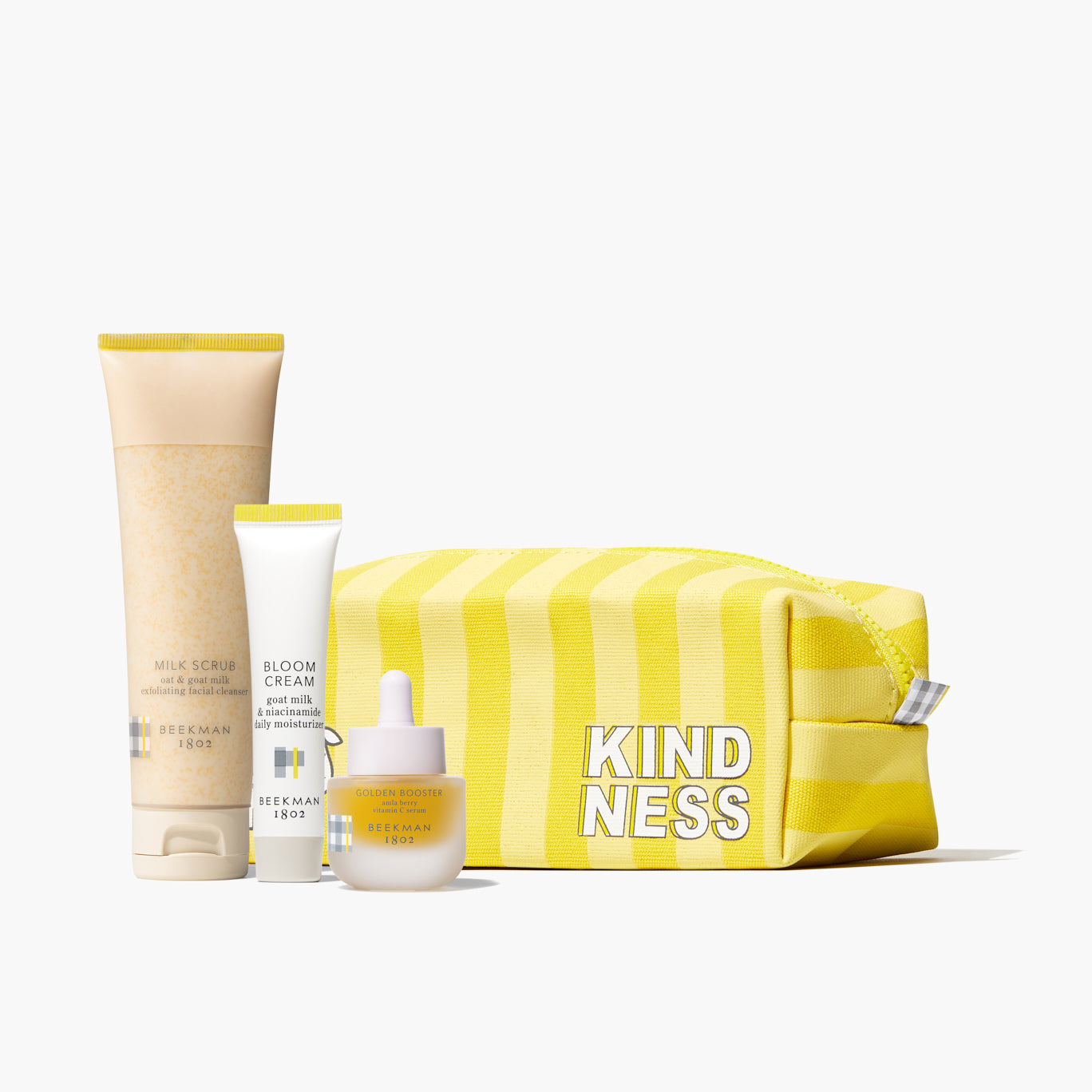 Brighter Days Skincare Set - Vitamin C Face Wash, Hyaluronic Acid Serum & SPF Moisturizer for Glowing Skin | Anti-Aging & Brightening Routine for Day & Night Use