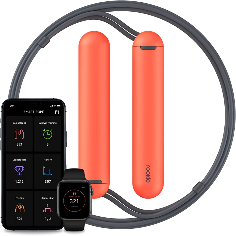Smart Jump Rope for Beginners - Adjustable Digital Skipping Rope with LCD Display for Workouts, Weight Loss & Fitness Training | Perfect for Home, Gym & Outdoor Exercise