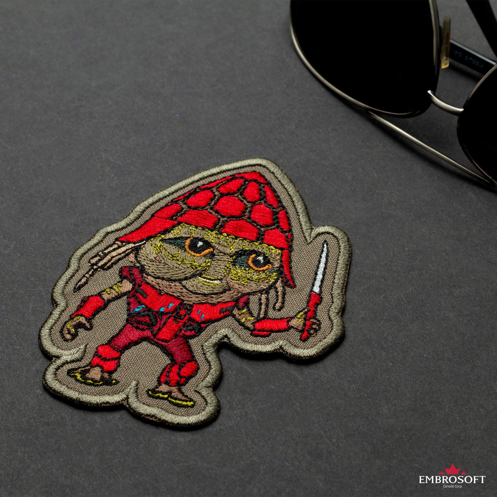 Men in Black International Pawny Embroidered Iron-On Patch (2.9