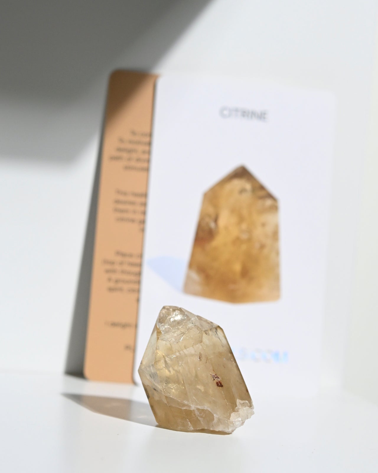 Natural Elestial Citrine Crystal Point - Healing Stone for Meditation, Energy Work & Spiritual Growth | Perfect for Home Decor, Reiki, Chakra Balancing & Gift Giving