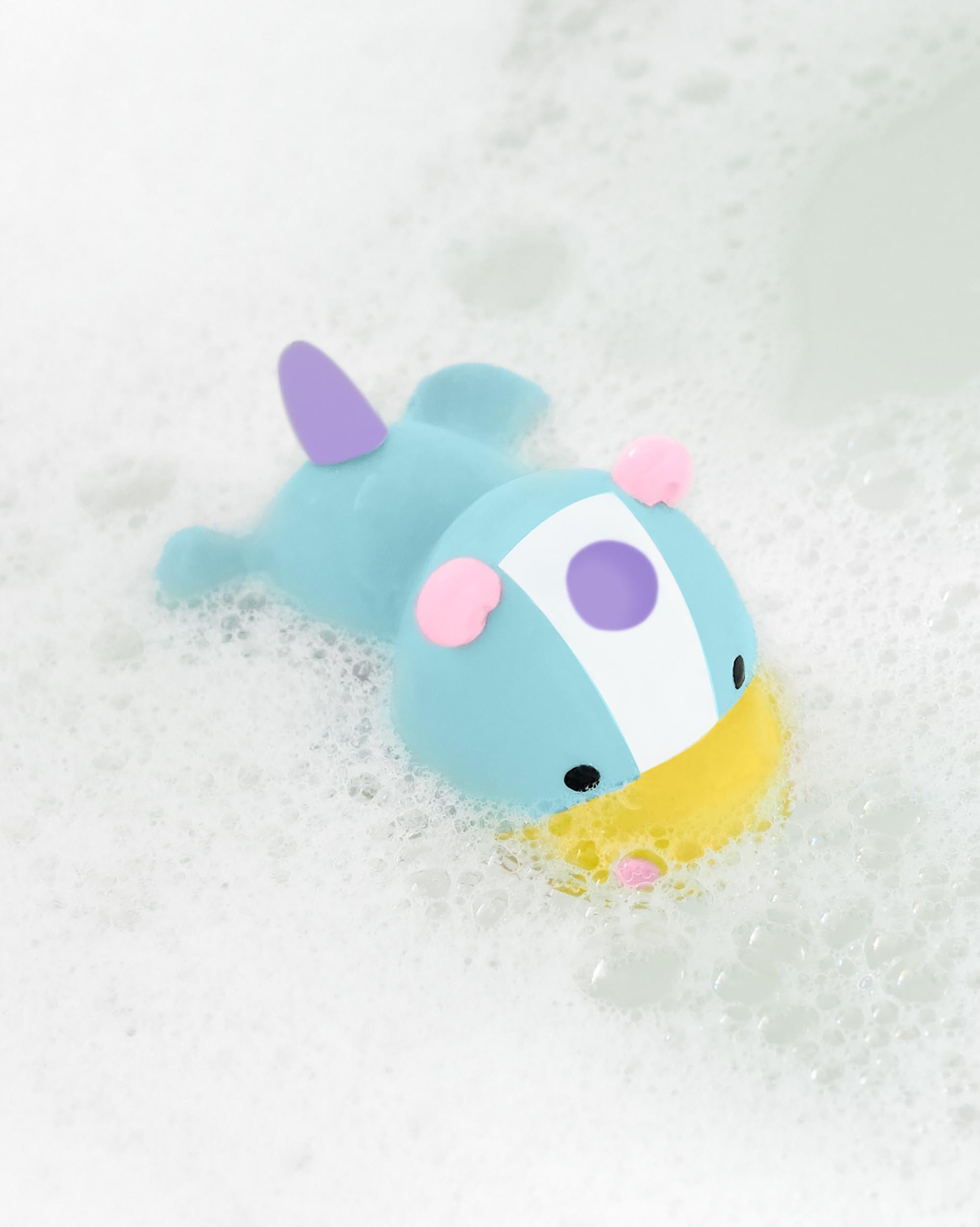 Skip Hop Zoo Light Up Bath Toys for Toddlers - Fun & Safe Bathtime Animal Toys with LED Lights - Perfect for Baby Bath Time, Sensory Play & Learning