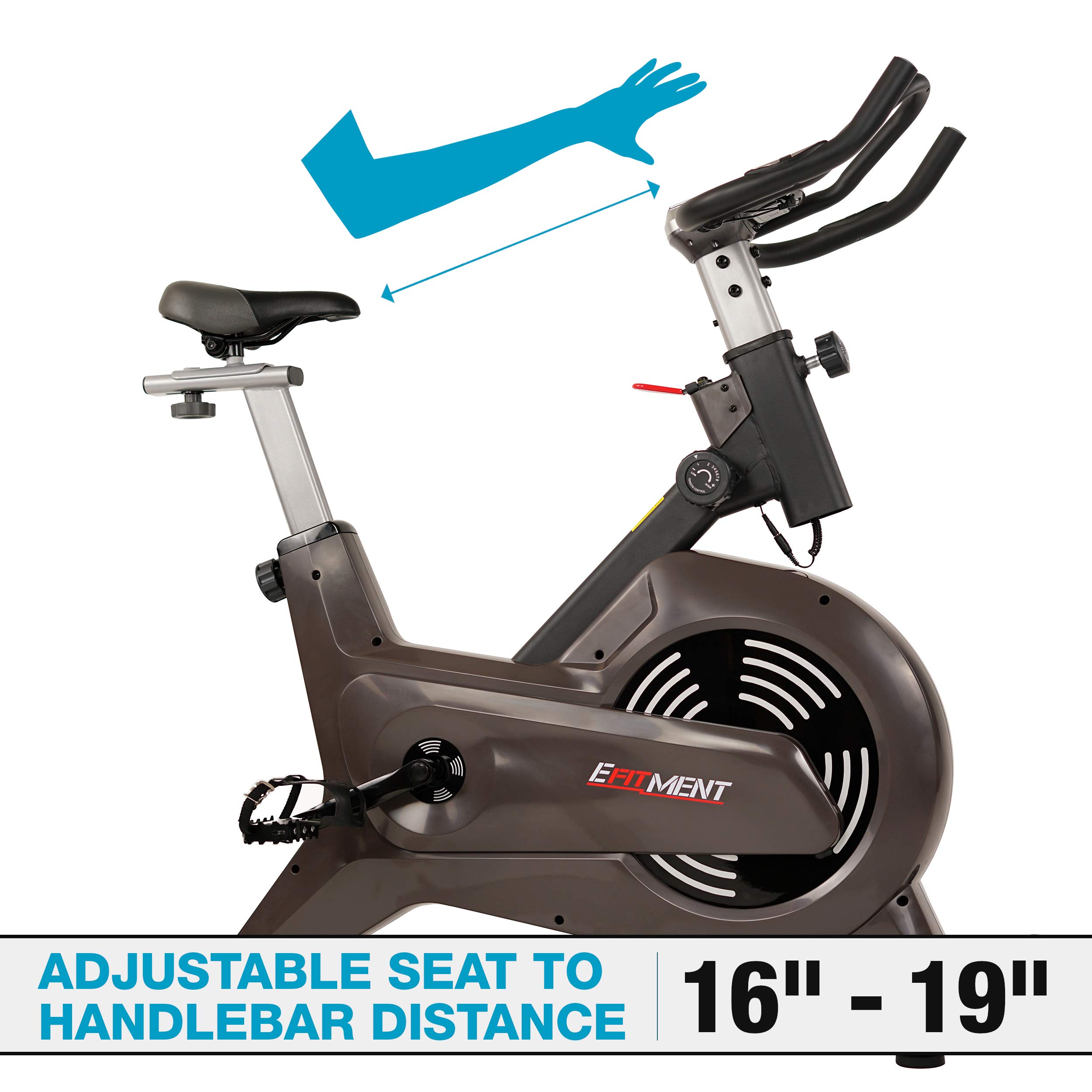 EFITMENT Swift Magnetic Indoor Cycling Bike - IC035 for Home Gym, Cardio Workout & Fitness Training