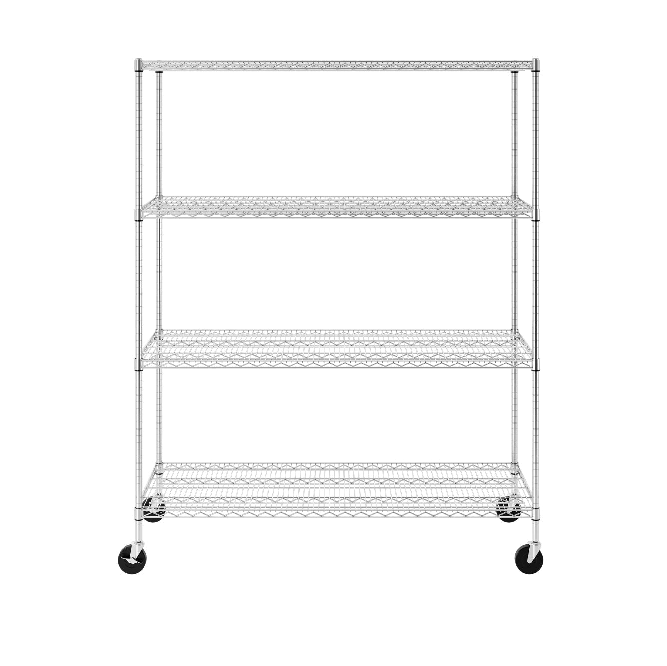 4-Tier Wire Shelving Unit 24
