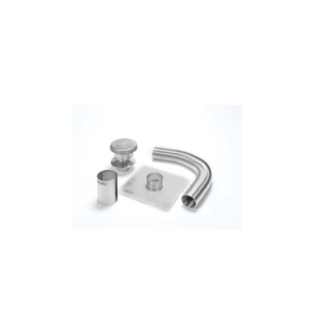 3-Pack 35' Type B Gas Relining Aluminum Flexi Liner Extension Kit - Durable & Flexible for Gas Appliance Venting - Perfect for Water Heaters, Furnaces & Boilers (Model 1730035)