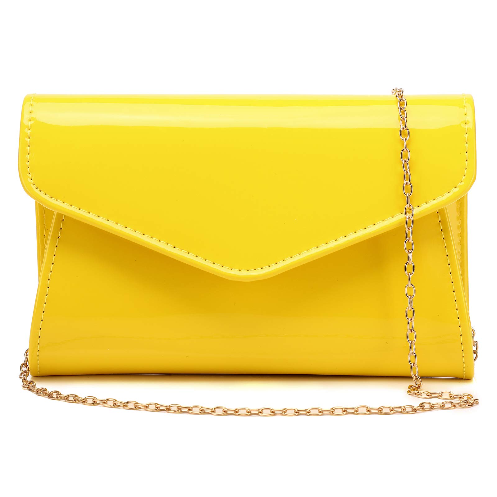 Elegant Women's Patent Leather Clutch Purse - Wedding, Prom & Evening Bag for Formal Occasions | Perfect for Parties, Dinners & Special Events