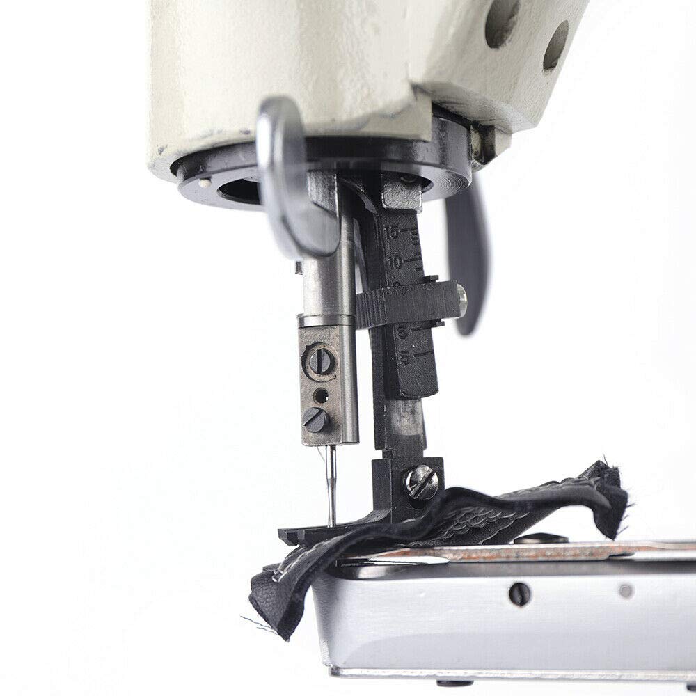 Professional Leather Shoe Repair Machine - Heavy Duty Hand Crank Industrial Patcher with Single Needle Lockstitch for Cobbler & Leatherworking - Perfect for Shoe Repair Shops, DIY Leather Craft & Upholstery Projects